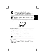 Preview for 33 page of Sharp PC-A100 Series Manual