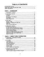 Preview for 5 page of Sharp PC-E500 Operation Manual