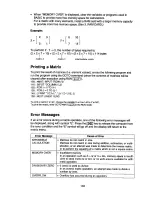 Preview for 156 page of Sharp PC-E500 Operation Manual