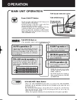 Preview for 10 page of Sharp Plasmacluster FU-W53J Operation Manual