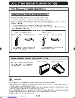 Preview for 12 page of Sharp Plasmacluster GS-XP07ER Operation Manual