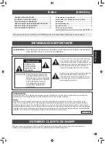 Preview for 19 page of Sharp PN-C703B Setup Manual