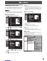 Preview for 19 page of Sharp PN-E802 Professional Operation Manual