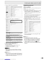 Preview for 43 page of Sharp PN-E802 Professional Operation Manual