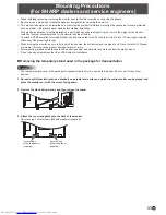 Preview for 55 page of Sharp PN-E802 Professional Operation Manual