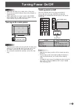 Preview for 17 page of Sharp PN-L501C Operation Manual