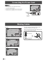 Preview for 14 page of Sharp PN-Y425 Operation Manual