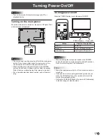 Preview for 17 page of Sharp PN-Y425 Operation Manual