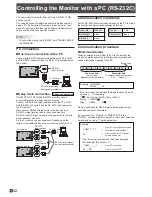 Preview for 32 page of Sharp PN-Y425 Operation Manual