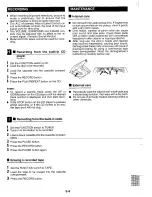 Preview for 21 page of Sharp QT-CD132H Operation Manual