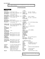 Preview for 4 page of Sharp QT-CD210H Serivce Manual