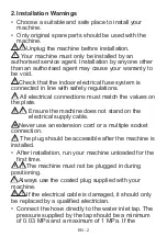 Preview for 6 page of Sharp QW-GT21F47EW-ES User Manual