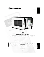 Preview for 1 page of Sharp R-332 Operation Manual With Cookbook