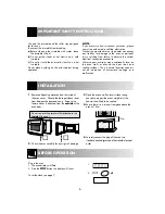 Preview for 8 page of Sharp R-332 Operation Manual With Cookbook