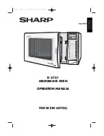 Sharp R-3731 Operation Manual preview