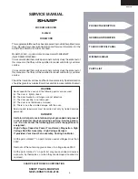 Preview for 5 page of Sharp R-403JK Supplemental Service Manual