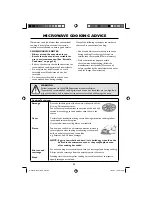 Preview for 24 page of Sharp R-67STM Operation Manual With Cookbook