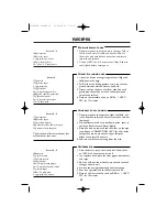 Preview for 60 page of Sharp R-85STM Operation Manual With Cookbook