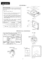 Preview for 4 page of Sharp RP-32 Series Service Manual