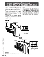 Preview for 54 page of Sharp SF-1116 Operation Manual