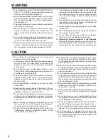 Preview for 2 page of Sharp SJ-19T-H2 Operation Manual