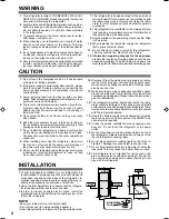 Preview for 2 page of Sharp SJ-20P Operation Manual