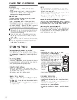 Preview for 6 page of Sharp SJ-220S Operation Manual