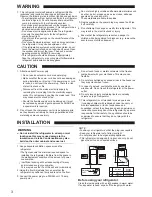 Preview for 4 page of Sharp SJ-244V Operation Manual