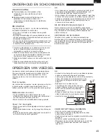 Preview for 41 page of Sharp SJ-300V Operation Manual