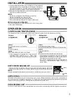 Preview for 4 page of Sharp SJ-42M Operation Manual