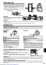 Preview for 28 page of Sharp SJ-43L-A2 Operation Manual