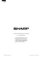 Preview for 34 page of Sharp SJ-43N-BE Service Manual