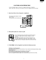 Preview for 3 page of Sharp SJ-43N-SL1/WH1 Service Manual