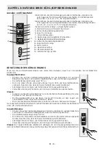 Preview for 22 page of Sharp SJ-B1297E0I-EU User Manual