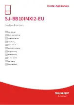 Preview for 1 page of Sharp SJ-BB10IMXI2-EU User Manual