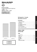 Sharp SJ-BR15G Operation Manual preview