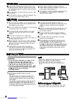 Preview for 8 page of Sharp SJ-C19S Operation Manual