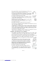 Preview for 5 page of Sharp SJ-D280V Operation Manual