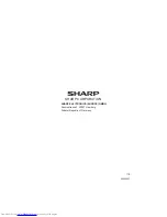 Preview for 210 page of Sharp SJ-D280V Operation Manual