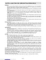 Preview for 22 page of Sharp SJ-F1526E0I-EU User Manual