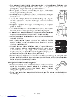 Preview for 121 page of Sharp SJ-F320V Operation Manual