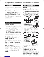 Preview for 2 page of Sharp SJ-F602SP Operation Manual