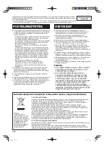 Preview for 112 page of Sharp SJ-FJ810V Operation Manual