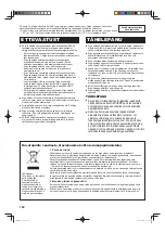 Preview for 184 page of Sharp SJ-FJ810V Operation Manual