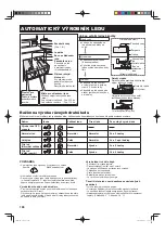 Preview for 190 page of Sharp SJ-FS810V Operation Manual