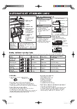 Preview for 206 page of Sharp SJ-FS810V Operation Manual