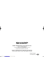 Preview for 12 page of Sharp SJ-GJ584V Operation Manual