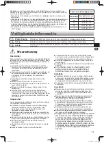 Preview for 71 page of Sharp SJ GX820F2WH Operation Manual