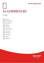 Preview for 1 page of Sharp SJ-L2300E01X-EU User Manual