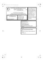 Preview for 2 page of Sharp SJ-P442N Operation Manual